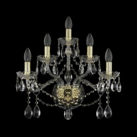 Бра Bohemia Ivele Crystal 1413B/2+2+1/200/XL/G