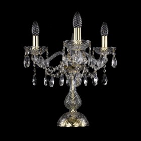 Лампа настольная Bohemia Ivele Crystal 1413L/3/141-39/G