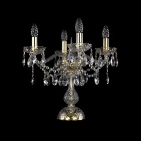 Лампа настольная Bohemia Ivele Crystal 1413L/4/141-39/G