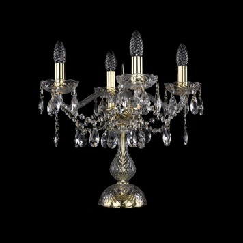 Лампа настольная Bohemia Ivele Crystal 1413L/4/141-39/G