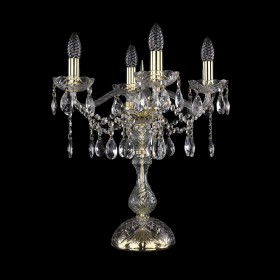Лампа настольная Bohemia Ivele Crystal 1413L/4/141-47/G