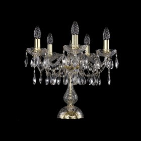Лампа настольная Bohemia Ivele Crystal 1413L/5/141-39/G
