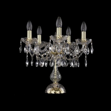 Лампа настольная Bohemia Ivele Crystal 1413L/5/141-39/G