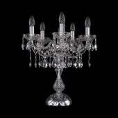 Лампа настольная Bohemia Ivele Crystal 1413L/5/141-47/Ni
