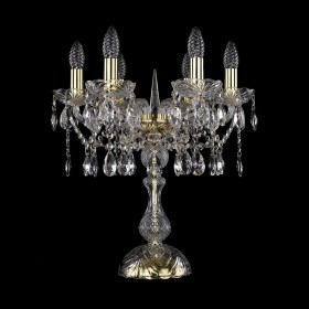 Лампа настольная Bohemia Ivele Crystal 1413L/6/141-47/G
