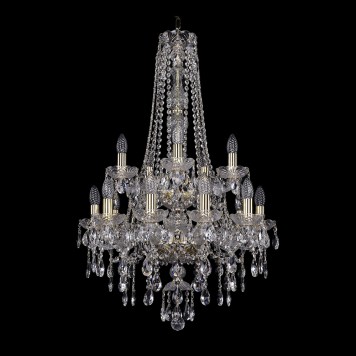 Люстра Bohemia Ivele Crystal 1415/10+5/200/h-92/2d/G