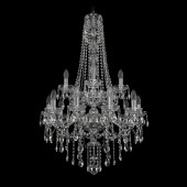 Люстра Bohemia Ivele Crystal 1415/10+5/220/h-102/2d/Ni