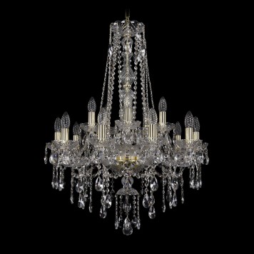 Люстра Bohemia Ivele Crystal 1415/10+5/220/h-86/G