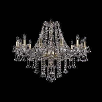 Люстра Bohemia Ivele Crystal 1415/12/300/G/Balls