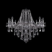 Люстра Bohemia Ivele Crystal 1415/12/300/Ni/Leafs