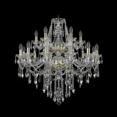 Люстра Bohemia Ivele Crystal 1415/12+6/300/2d/G