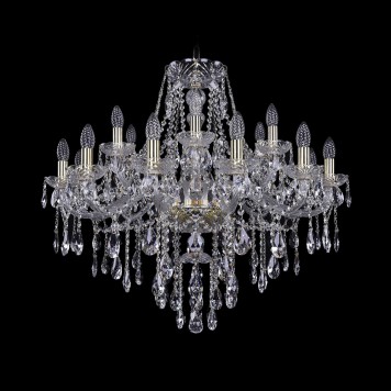 Люстра Bohemia Ivele Crystal 1415/12+6/300/G