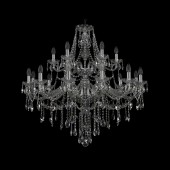 Люстра Bohemia Ivele Crystal 1415/12+6/360/2d/Ni