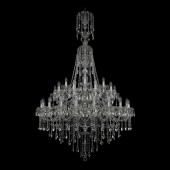 Люстра Bohemia Ivele Crystal 1415/20+10+5/400/XL-185/2d/Ni