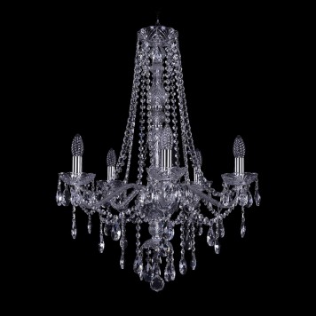 Люстра Bohemia Ivele Crystal 1415/5/200/h-75/Ni
