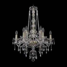 Люстра Bohemia Ivele Crystal 1415/6+3/200/h-77/G