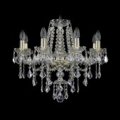 Люстра Bohemia Ivele Crystal 1415/8/200/G/Leafs
