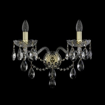 Бра Bohemia Ivele Crystal 1415B/2/200/XL/G