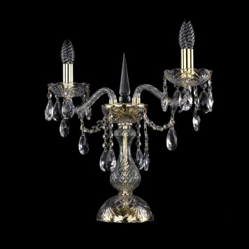 Лампа настольная Bohemia Ivele Crystal 1415L/2/141-39/G