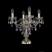 Лампа настольная Bohemia Ivele Crystal 1415L/4/141-39/G
