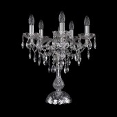 Лампа настольная Bohemia Ivele Crystal 1415L/5/141-47/Ni