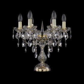 Лампа настольная Bohemia Ivele Crystal 1415L/6/141-39/G