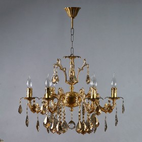 Люстра Brizzi 2118/6 AB Honey Leaf