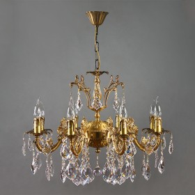 Люстра Brizzi 2118/8 AB New Leaf