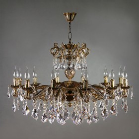 Люстра Brizzi 2128/12 PB New Leaf