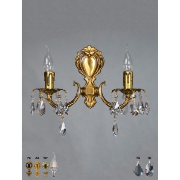 Бра Brizzi 2226/2 AB-1