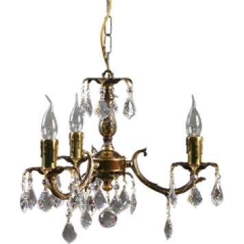 Люстра Brizzi 2226/3 PB New Leaf-4