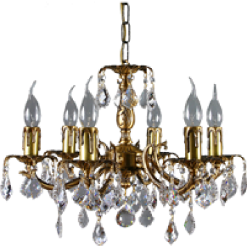 Люстра Brizzi 2226/6 AB New Leaf-4