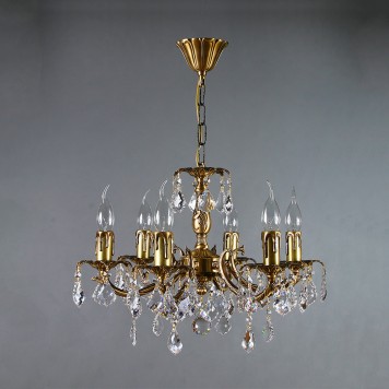 Люстра Brizzi 2226/6 AB New Leaf