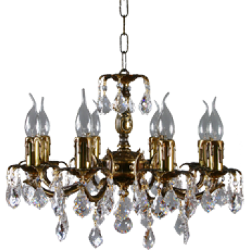 Люстра Brizzi 2226/8 PB New Leaf-4