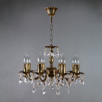 Люстра Brizzi 2226/8 PB New Leaf