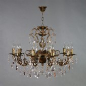 Люстра Brizzi 8888/10 PB Leaf Crystal Люстра Brizzi 8888/10 PB Leaf Crystal