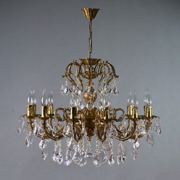 Люстра Brizzi 8888/12 AB New Leaf