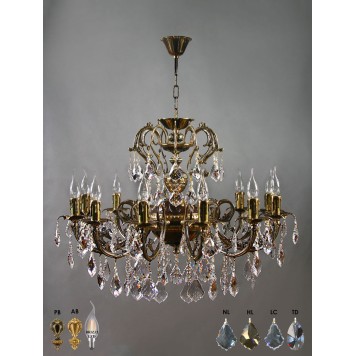 Люстра Brizzi 8888/12 PB-4