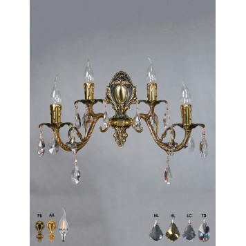 Бра Brizzi 8888/2+2 PB-3