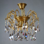 Светильник потолочный Brizzi 8888/3 PL AB Tear Drop Светильник потолочный Brizzi 8888/3 PL AB Tear Drop