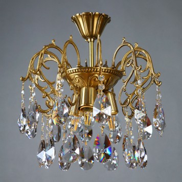 Светильник потолочный Brizzi 8888/3 PL AB Tear Drop