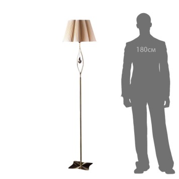 Торшер Brizzi BL03203/1 Bronze Cream-1