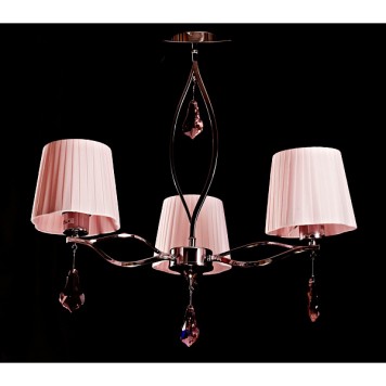 Люстра Brizzi BX03203/3 Chrome Pink