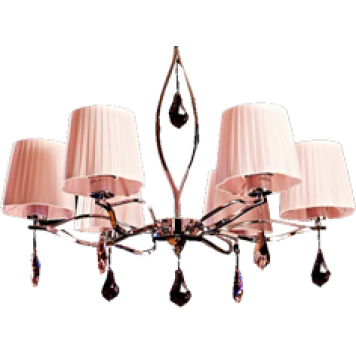 Люстра Brizzi BX03203/6 Chrome Pink-1