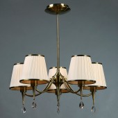 Люстра Brizzi MA 01625 CA 005 Bronze Cream