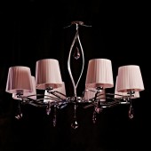 Люстра Brizzi MA 01625 CA 008 Chrome Pink