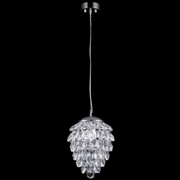 Люстра Crystal Lux CHARME SP1+1 LED CHROME/TRANSPARENT