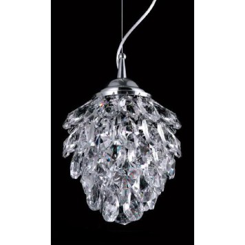 Люстра Crystal Lux CHARME SP1 G9 CROMO/CRYSTAL