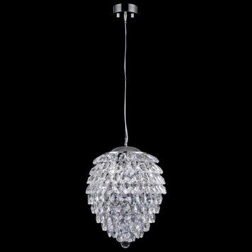 Люстра Crystal Lux CHARME SP2+2 LED CHROME/TRANSPARENT