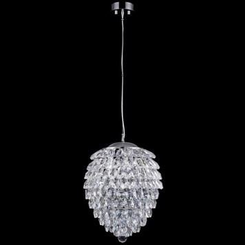 Люстра Crystal Lux CHARME SP3+3 LED CHROME/TRANSPARENT